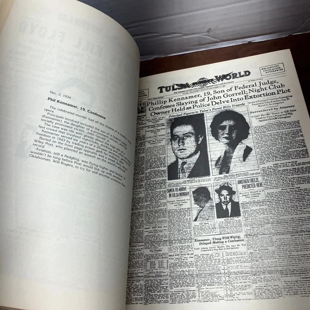 History in Headlines Tulsa World 1982 Oklahoma Newspaper Front Pages Compilation